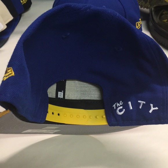 Golden State Warriors blue new era snapback hat - Picture 2 of 3